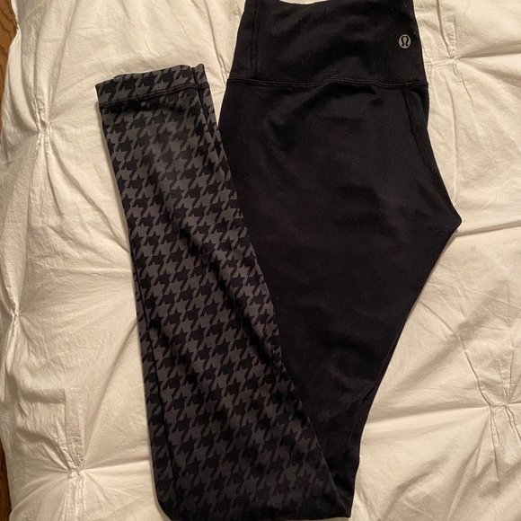 LULULEMON Wunder Under ombré houndstooth size 4 - Picture 4 of 5